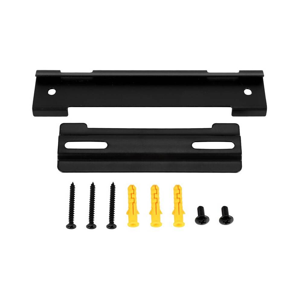 WB-120 Wall Mount Kit Bracket for Solo 5 Soundbar, for Cinemate120, with Screw and Wall Anchors, Black