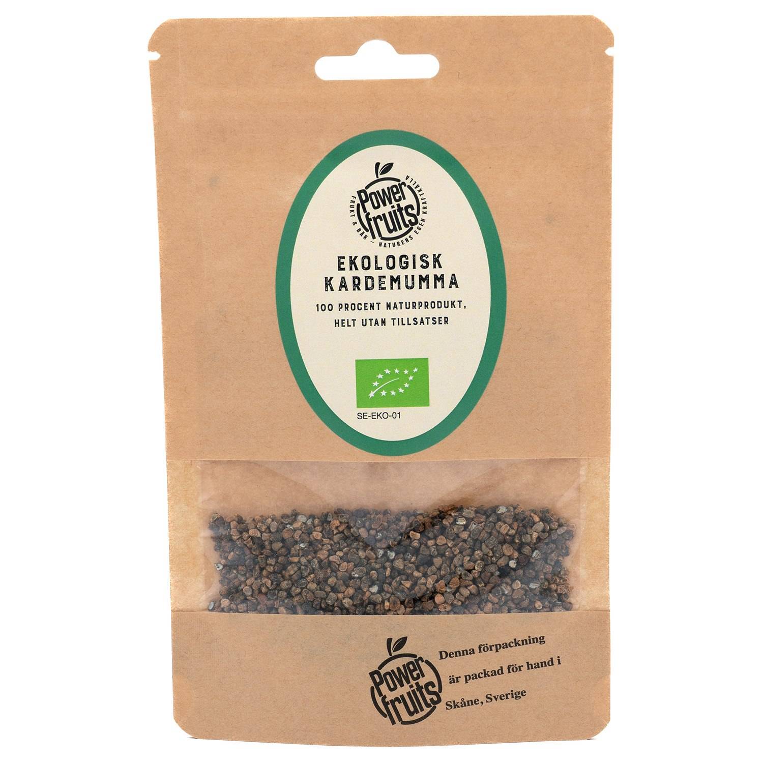 Powerfruits Ekologiska Kardemummakärnor, 25 g