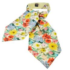 Van Buck Meadow Medley Floral Day Cravat Made with Liberty Fabric