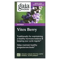 Vitex Berry For Women, Liquid Phyto-Caps Veggie Caps 60 Tablets