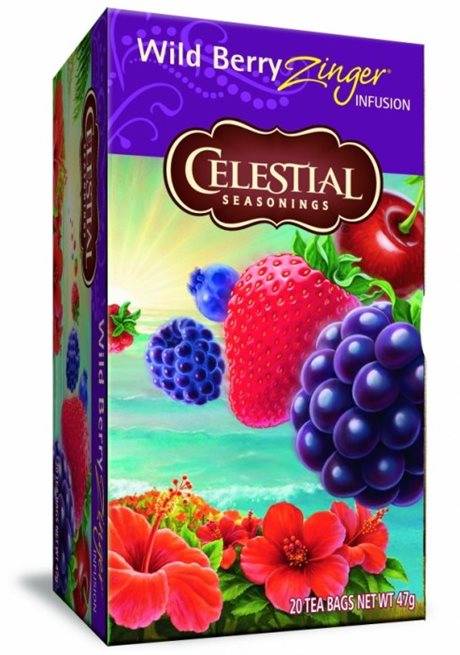 Celestial Wild Berry Zinger 20 tepåsar