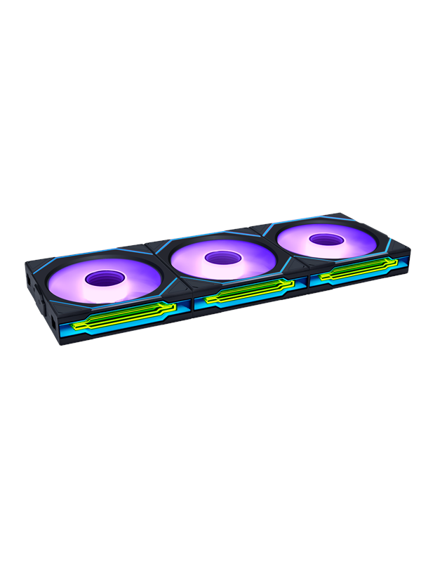 Lian Li UNI FAN SL INF Wireless 3 pack Black - 120mm - Chassi fläkt - 120mm - Svart med RGB LED - 30 dBA *DEMO*