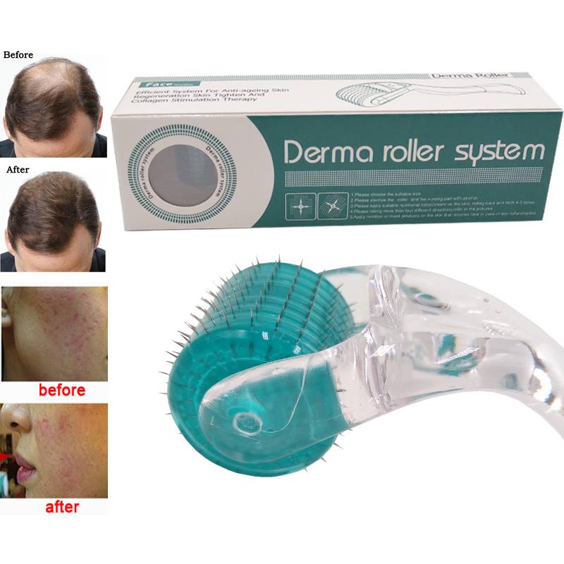 Dr Hydra DRS Derma Roller System 192 Real Needle Microneedle for Sclap Hair Regrowth Beard Growth Anti Hair Loss Skin Care MTS