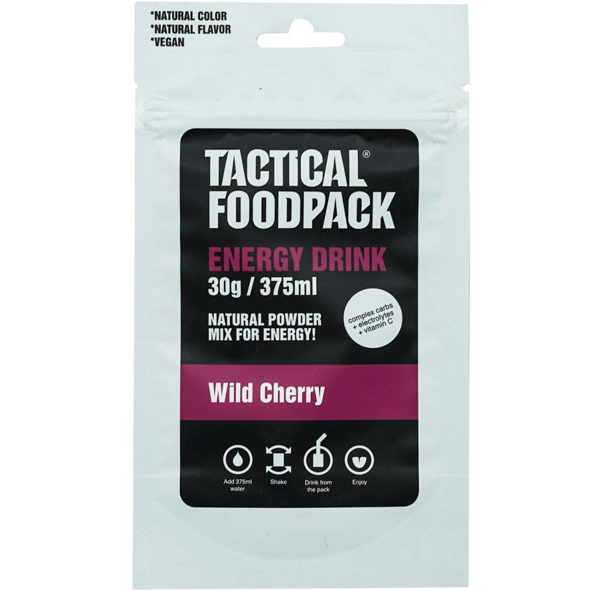 Tactical Foodpack Energy Drink Körsbär 30g