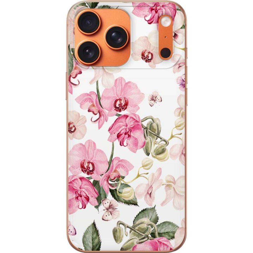 Apple iPhone 18 Pro Max Mobilskal Rosa blommor