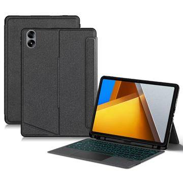 Xiaomi Poco Pad Cover med Bluetooth Tastatur (Open Box - Bulk Tilfredsstillelse) - Sort