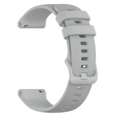 20 22 mm silikonrem för Garmin Venu 3 Band Forerunner 265 255 245 Music Vivoactive 4 Band för Garmin Venu Sq 2 Plus armband Grå Gray 20mm