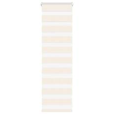 vidaXL zebragardin marmorbeige 40x100 cm stofbredde 35,9 cm polyester