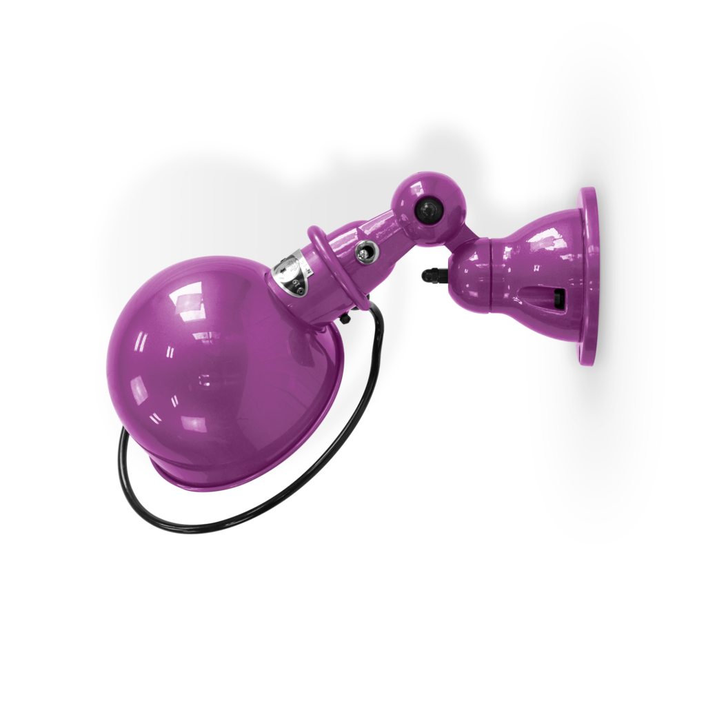 Loft D1000 væglampe fra Jieldé - Violet Fuchsia / Blank