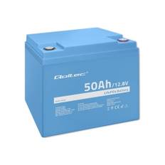 Qoltec - batteri - 12,8V, BMS - LiFePO4 - 50 Ah - 640 Wh