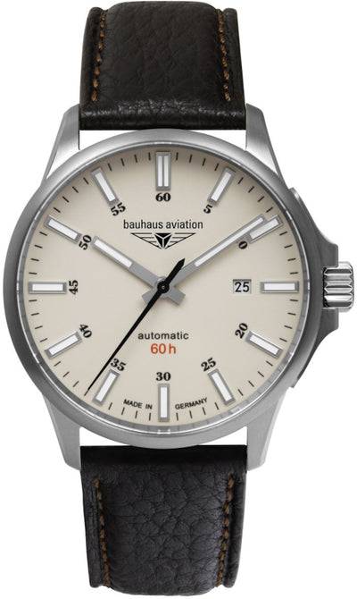 Bauhaus Aviation Automatik mit 60h Gangreserve 28645