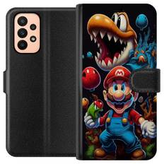 Samsung Galaxy A23 Tegnebogsetui Super Mario