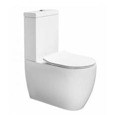 Lavabo Glomp rimless gulvstående toilet m/soft close sæde - Hvid