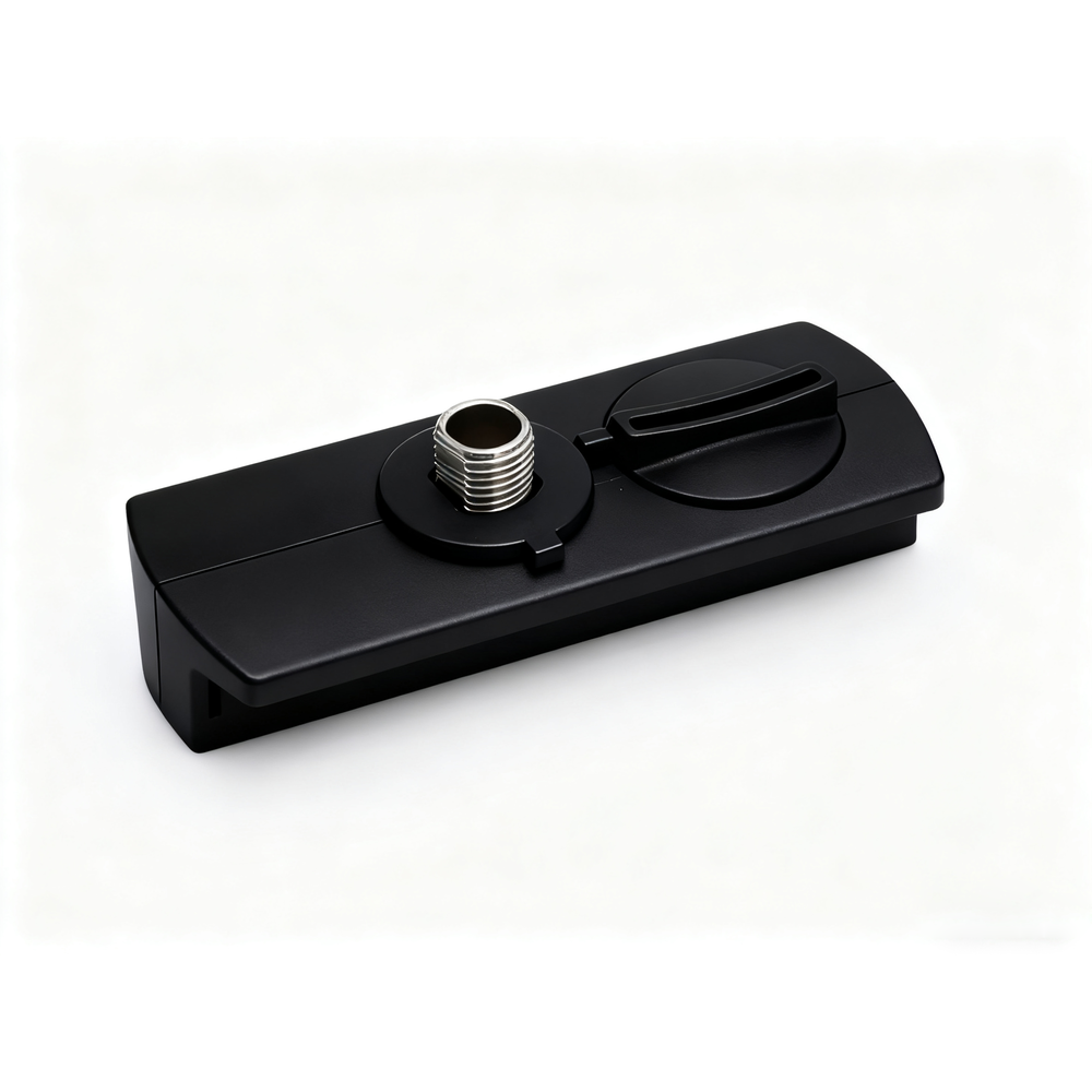 Lampeholder til 1-faset skinner - Sort. 1F2W