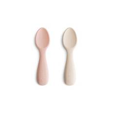 Mushie Korte baby skeer, 2 pk- Blush/Shifting sand