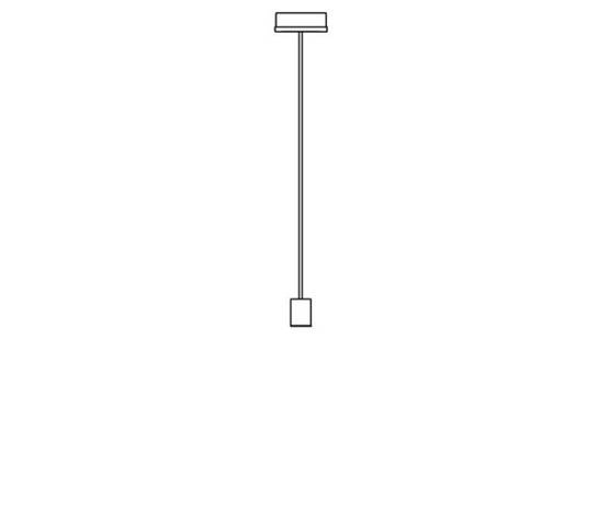 Pendel ophæng - 2,6 m. ledning (KUN 1 OPHÆNG SKAL BRUGES)
