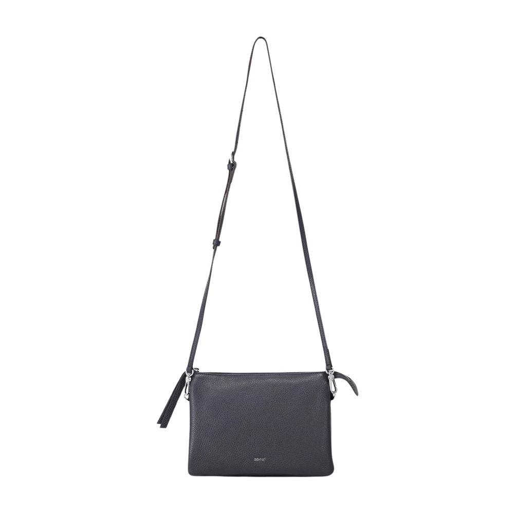 Abro Cross Body Bag - Tasker - Dame - Blå - ONE SIZE - Læder