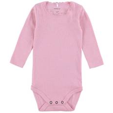 Name It Body l/æ - Noos - Rib - NbfKab - Sweet Dreams/Melange - Name It - 1 år (80) - Body L/Æ