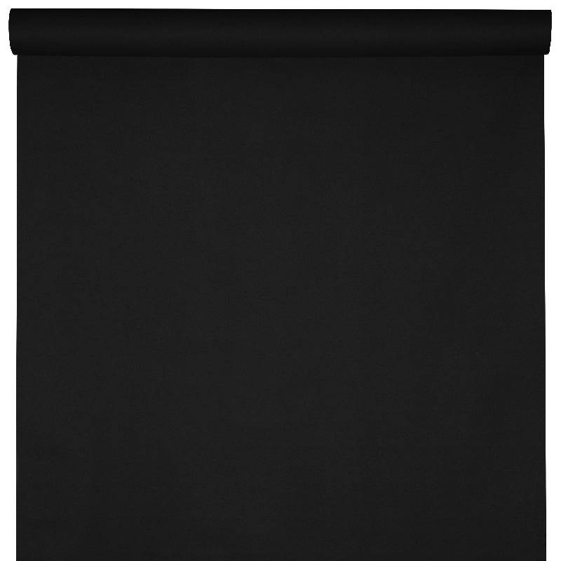 Luksus rulledug, sort, 120 cm x 20 m..