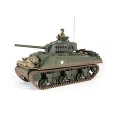 Radiostyrd stridsvagn - M4A3 Sherman F.O.V - IR - 2,4GHz - RTR