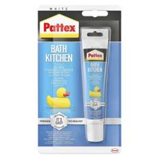 Våtrumssilikon Pattex Bath&Kitchen Vit 50Ml