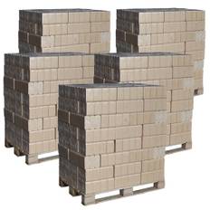 5 paller ruf træbriketter – 960 kg pr stk