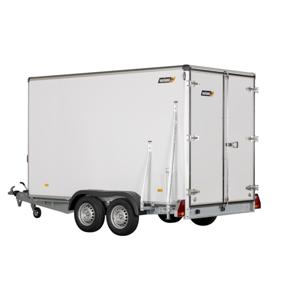Variant 2705 CVB35 cargotrailer - 2700 kg, bagdøre eller bagrampe.