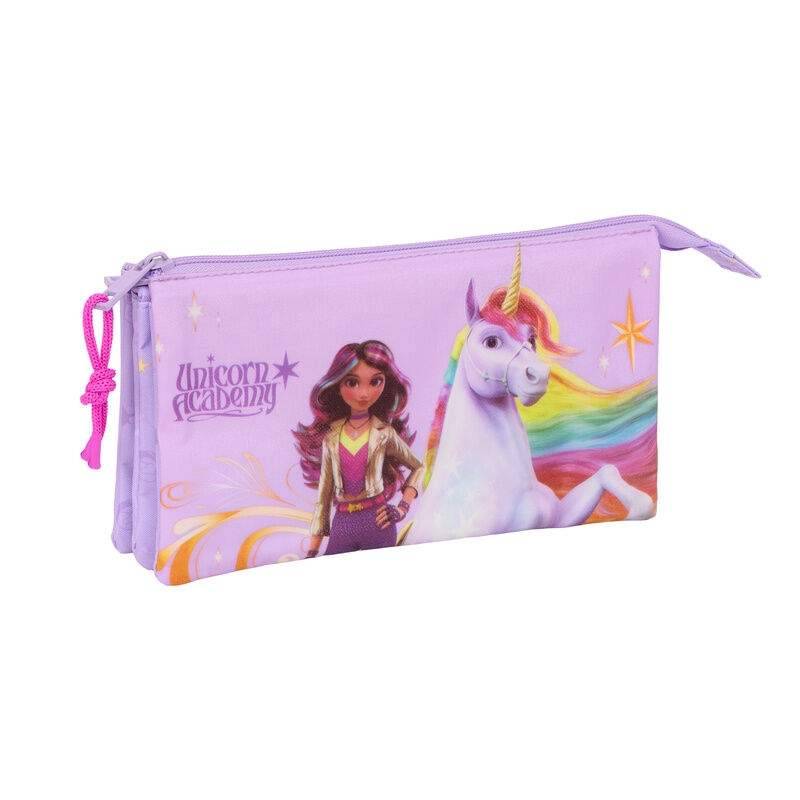 Unicorn Academy trippelpennfodral