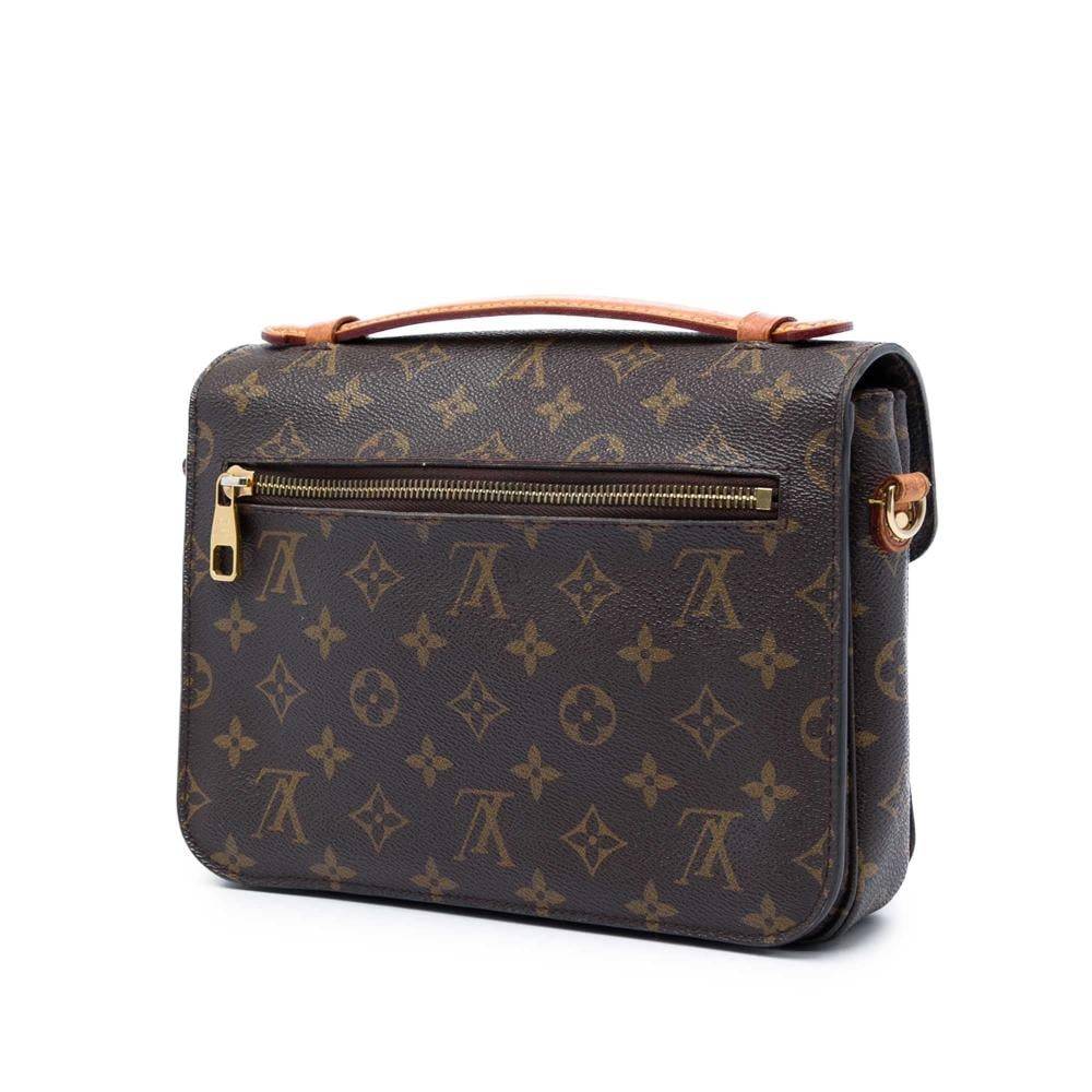 Louis Vuitton Vintage Louis Vuitton Pochette Métis L 19cm x W 24cm x D 6cm - Håndtasker hos Magasin.
