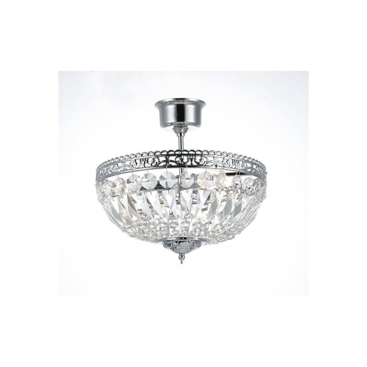 Norrsken Design Plafond Classic Liten Krom 35cm