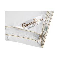Eurodun Golden Dream Dobbelt Helårsdyne - B 200 x L 200 cm - Moskus dun/småfjer - Bæreevne: 10