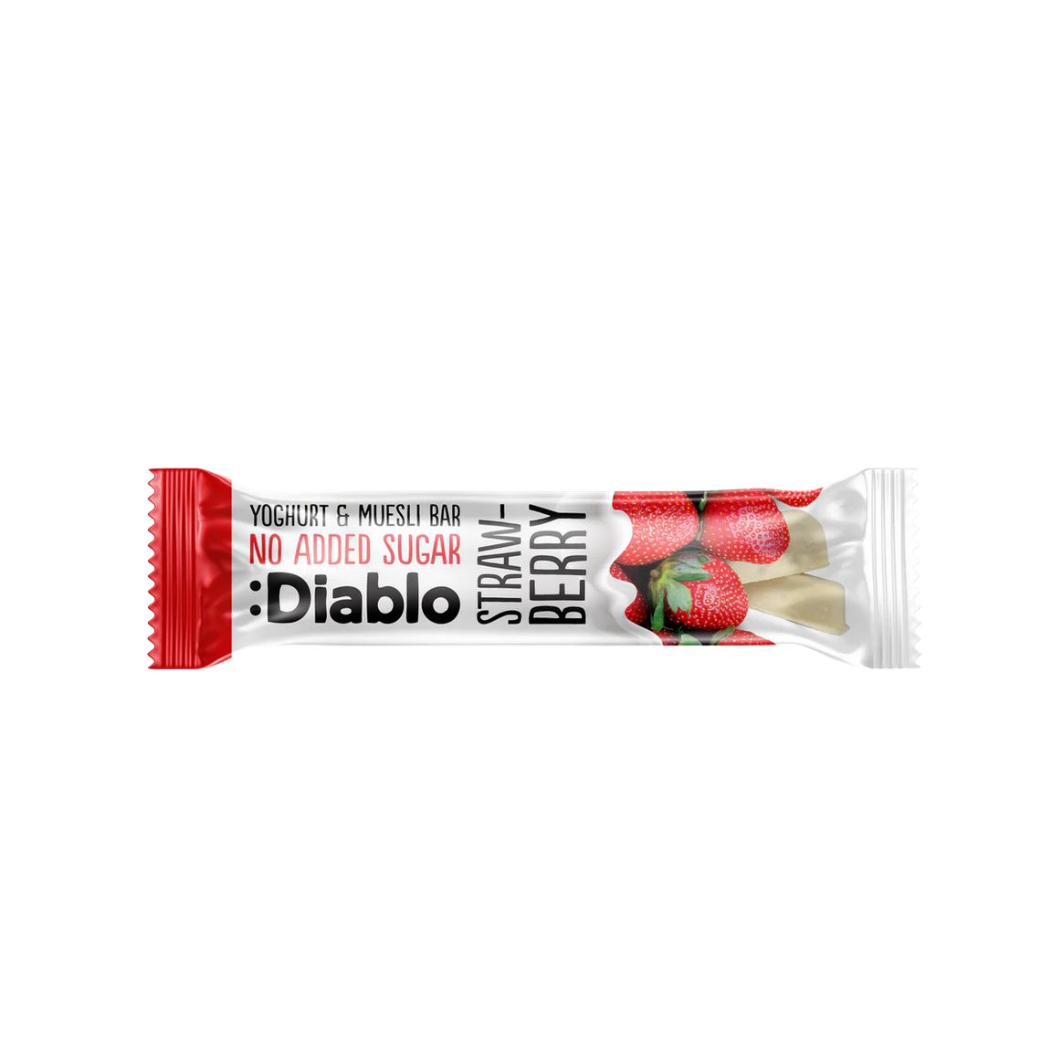 Diablo - Yoghurt Strawberry Muesli Bar No Added Sugar.