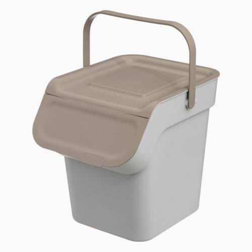 Liva – Stabelbar affaldssorteringsspand med åben front (20 liter)
