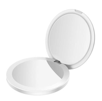 Wilfa EC MI5W-7 makeup spejl, Ø10 cm, hvid
