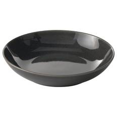 IKEA - GLADELIG dyb tallerken, mørkegrå, 21 cm