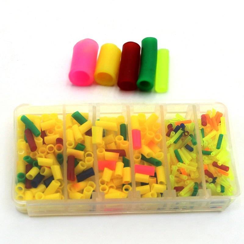 1 Set Carp Fishing Additions Multi Sizes Float Sleeve Assortment Stop Pole Floats For Carp Fishing For Carp Hair Rig Fishing Terminal Tackle