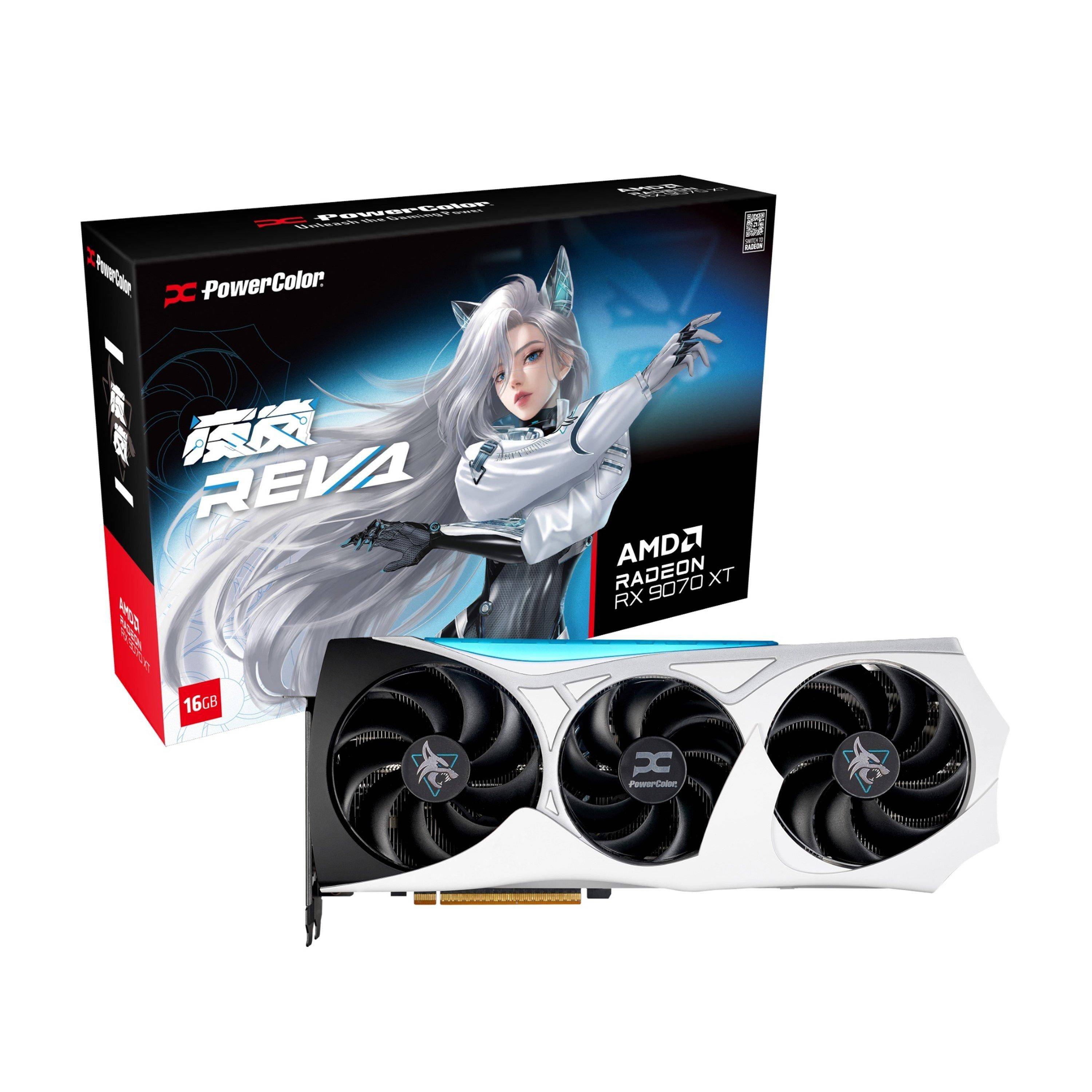 Powercolor Radeon Rx 9070 Xt Oc Hellhound Reva
