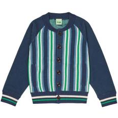 Fub - Organic cardigan - Navy - str. 110