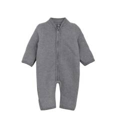 HUTTELIHUT Pram Suit Wool Fleece |Grå |68