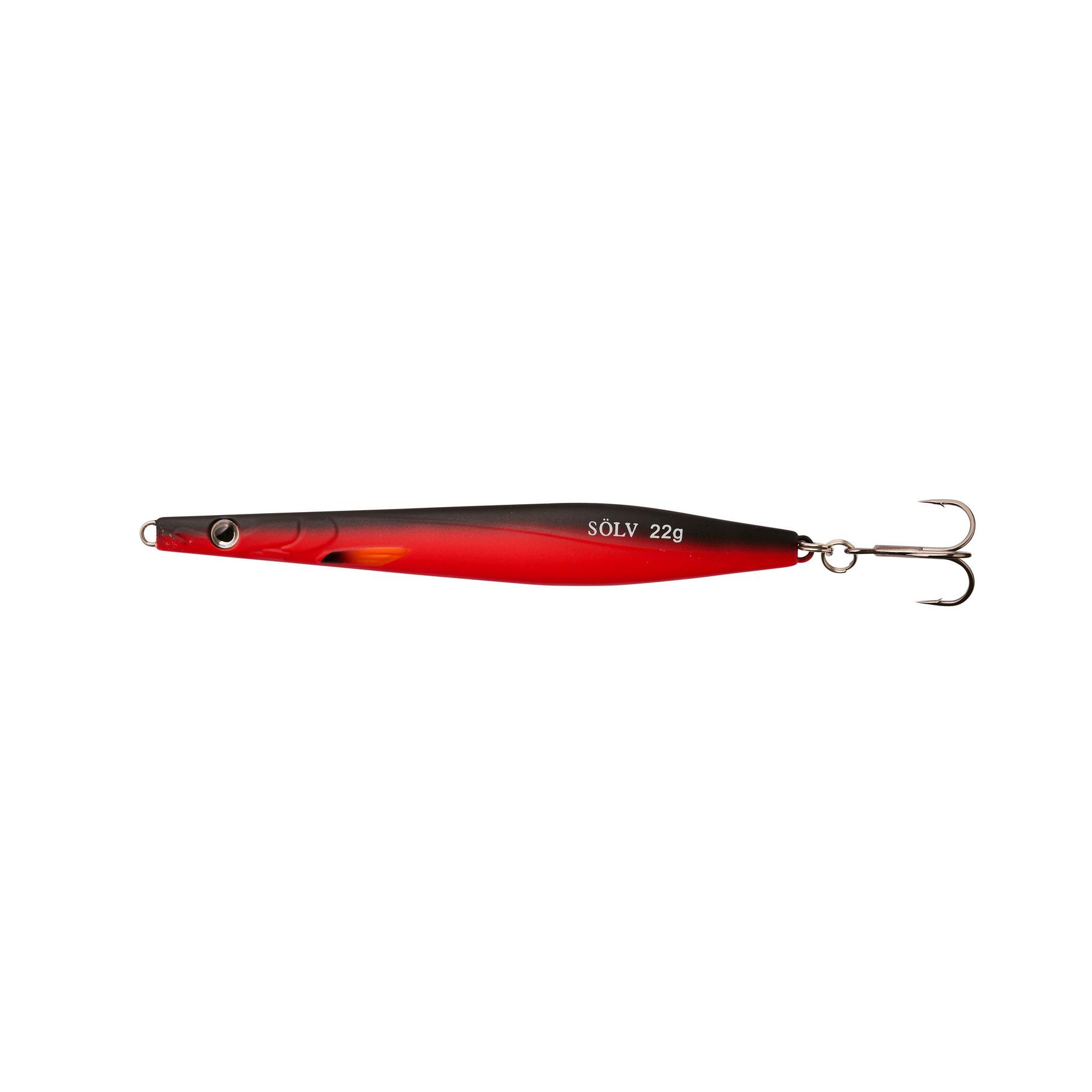Sølv Spirr 12CM/22G - Matte Red.