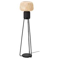 IKEA - SYMFONISK gulvlampe med wi-fi-højttaler, bambus/smart