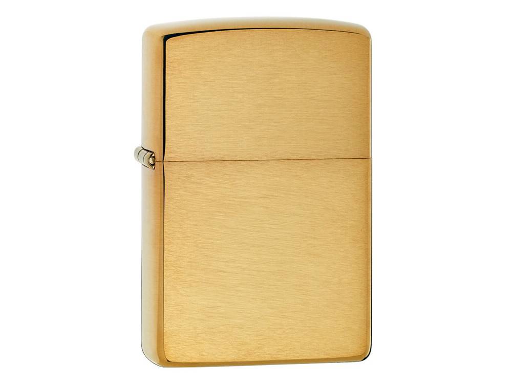 Zippo Brushed Brass