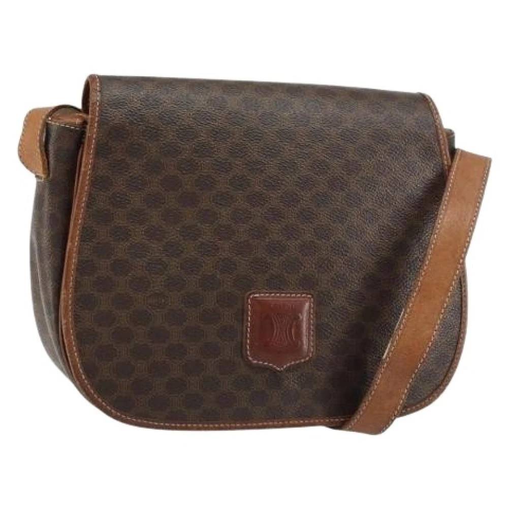 Celine Vintage - Pre-owned Vintage Canvas Cross Body Bag Vintage - Dam - ONE Size -