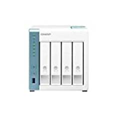 Qnap TS-431K 4-Bay 24 TB paket med 4 x 6 TB Seagate Ironwolf