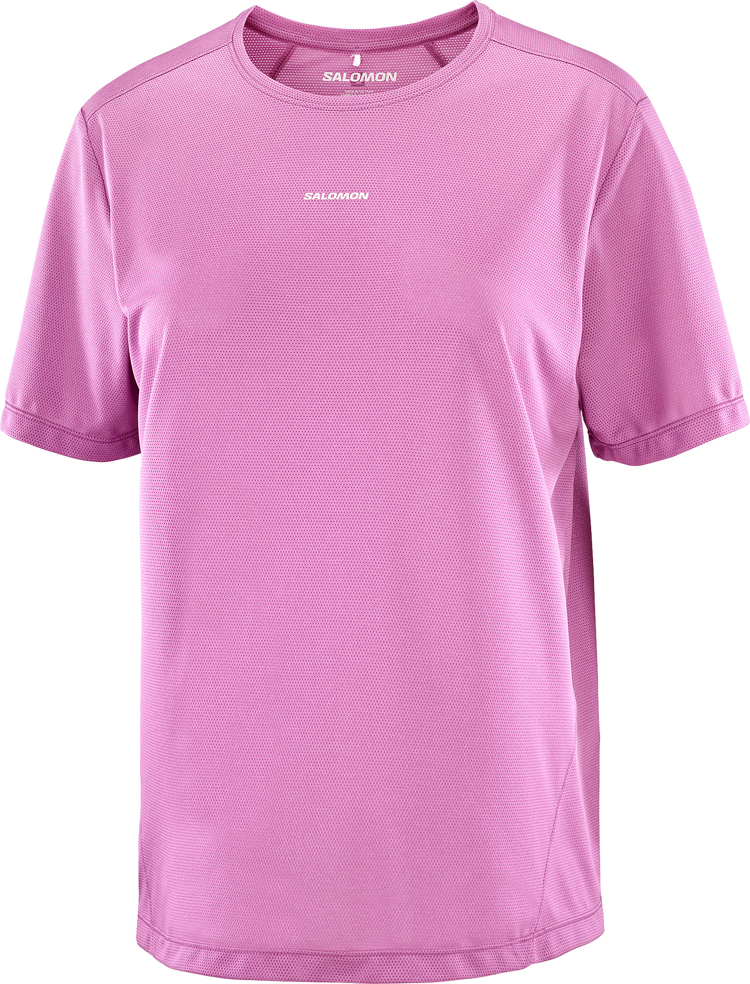 Salomon Women's Shkout Core Short Sleeve Tee Iris Orchid, Iris Orchid/, S