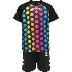 Hummel - Champions sæt, shorts + T-shirt - 134  - Sort