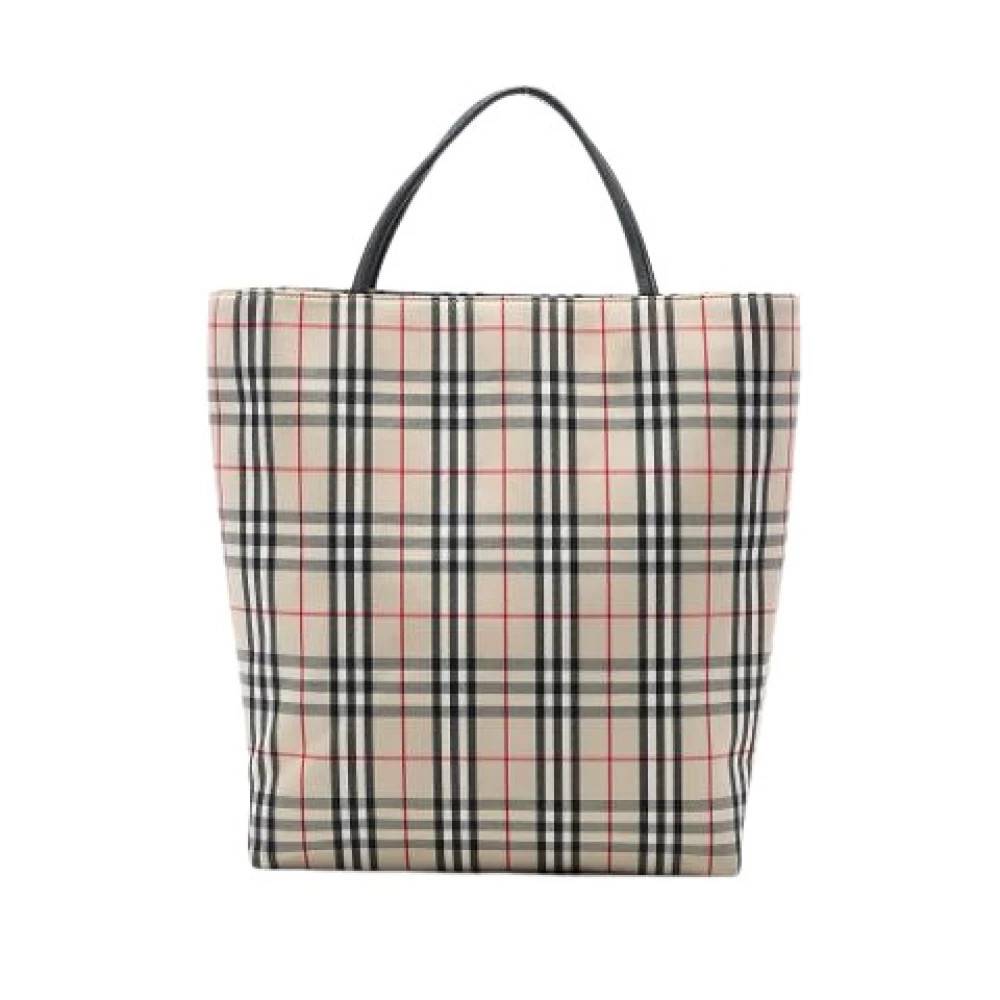 Burberry Vintage - Pre-owned Tote Bag Vintage - Dam - ONE Size - Läder