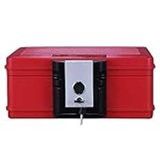 safe box Säkerhet Säkert hem Litet kassaskåp, Brandsäkert kassaskåp för hemmet, Brandsäkert stål Säkerhetsskåp/röd safe