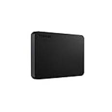 Toshiba HDTB410XK3AA Canvio Basics 1 TB bärbar extern hårddisk USB 3.0, svart