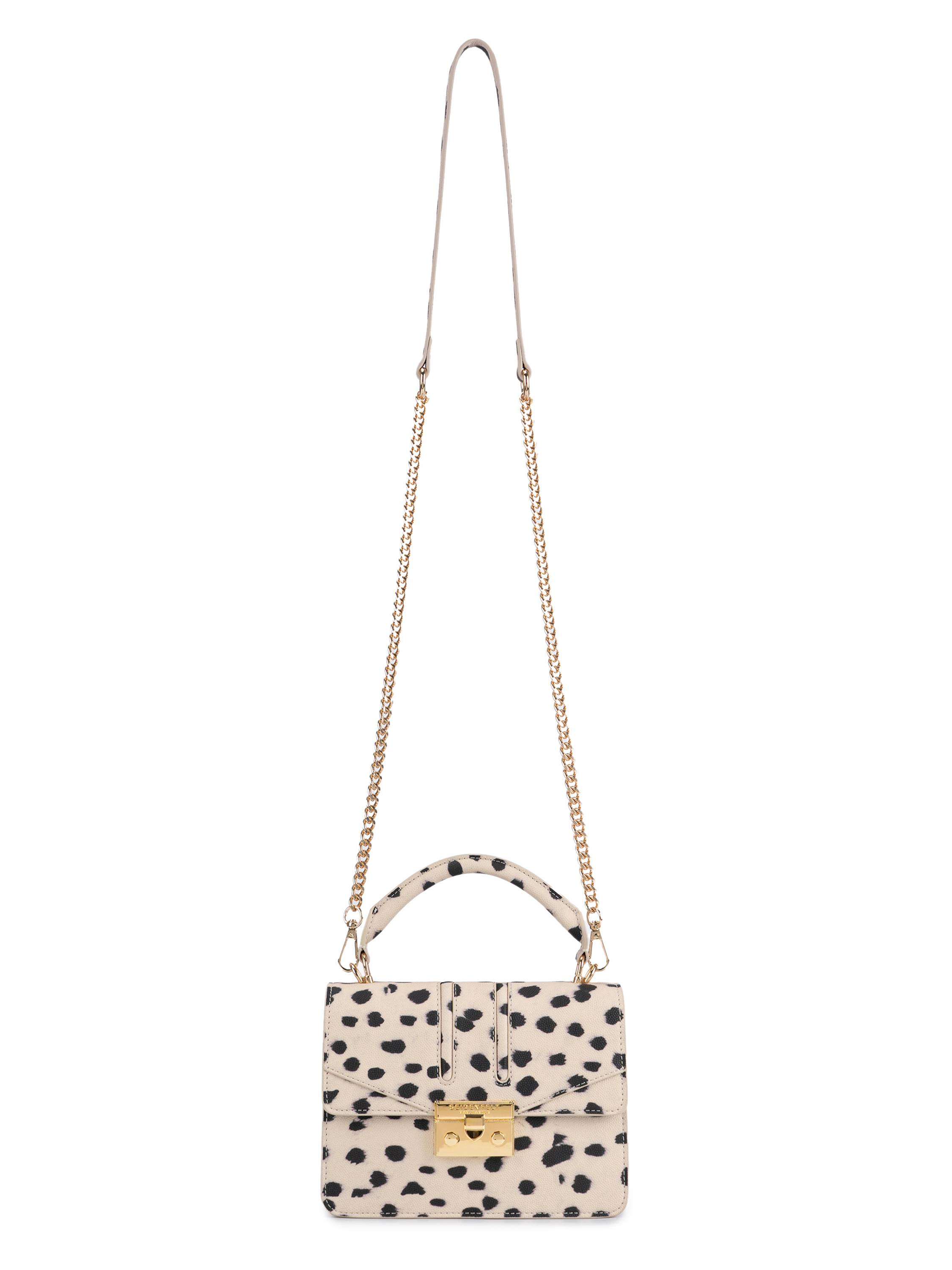 Seidenfelt Crossbody taske 21 cm  Hvid